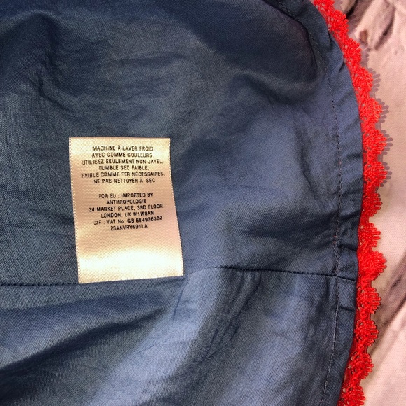 Anthropologie HD in Paris Campanula dress size 00 - Picture 4 of 5